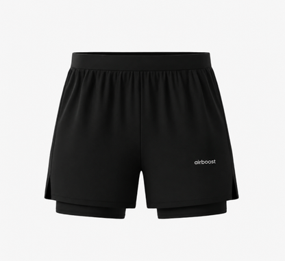 Short 2 en 1 avec compression intégrée
