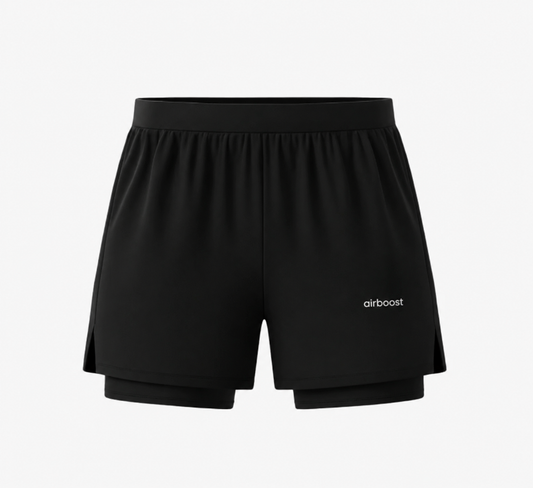 Short 2 en 1 avec compression intégrée