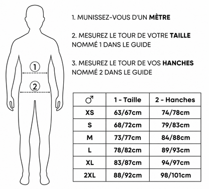 Cuissard de Compression avec Ceinture