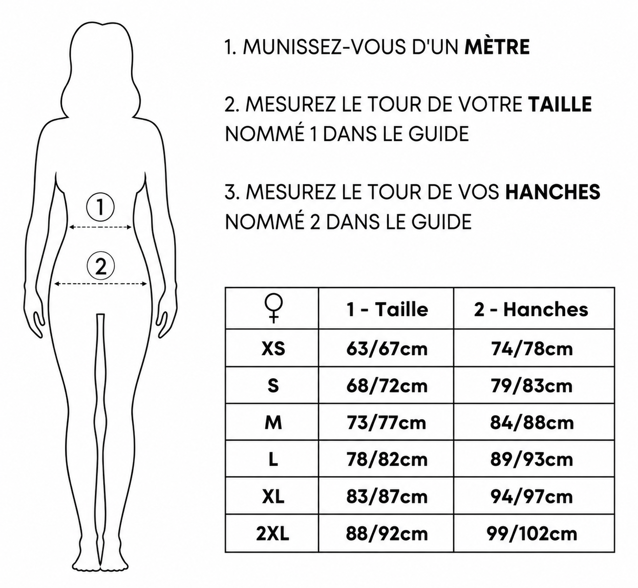Cuissard de Compression avec Ceinture